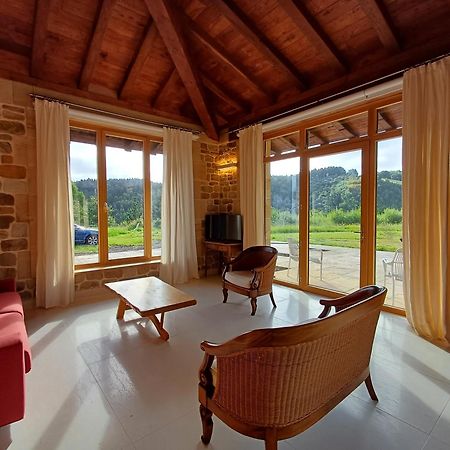 Amplio Apartamento Con Jardin En Casa Rural Haritza Con Vistas Al Mar Ea Esterno foto