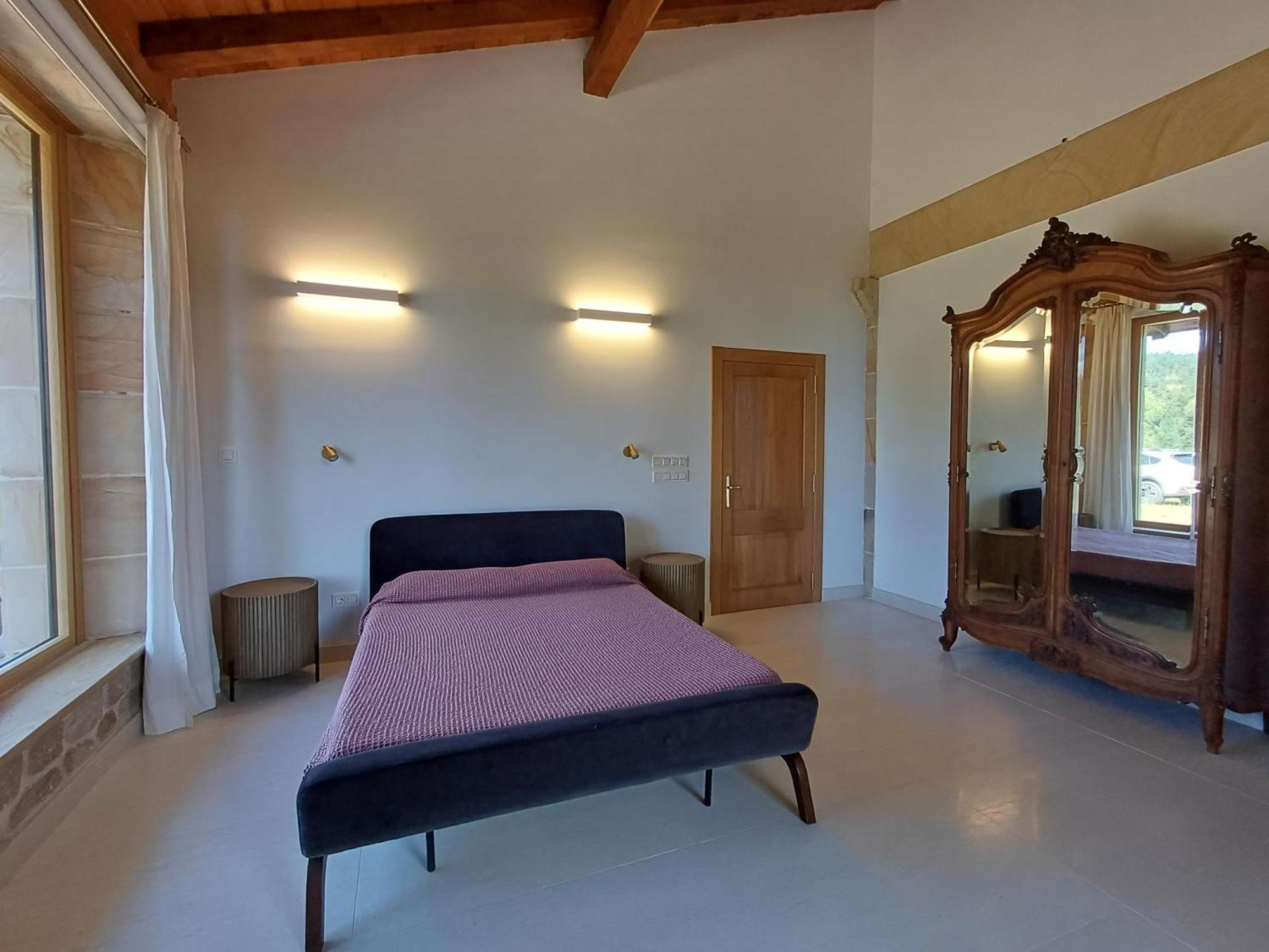 Amplio Apartamento Con Jardin En Casa Rural Haritza Con Vistas Al Mar Ea Esterno foto